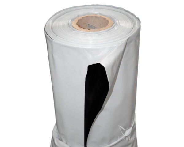Plastico reflectante b/n grueso eg 2m x 100m x 125µm easy grow