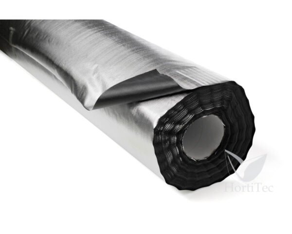 Plastico reflectante diamond/negro 100 x 1.22 m vdl