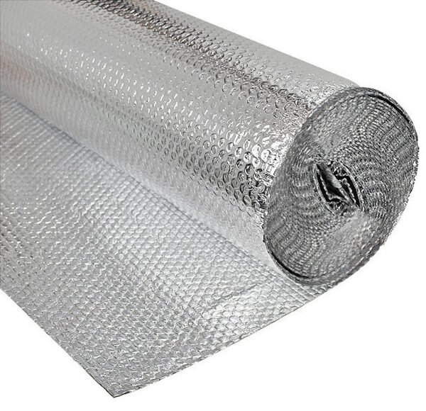 Plastico reflectante aislante termico 1.2 x 60 m vdl