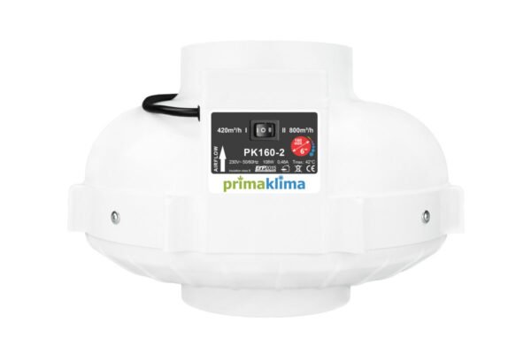 Extractor 160 mm 420-800 m3/h 2 vel pk