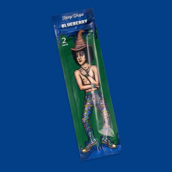 Lion Rolling Circus Hemp Wrap Blueberry