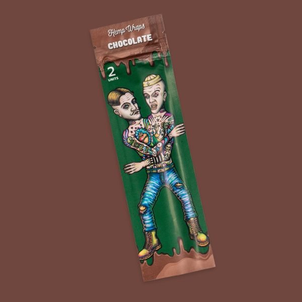 Lion Rolling Circus Hemp Wrap Chocolate