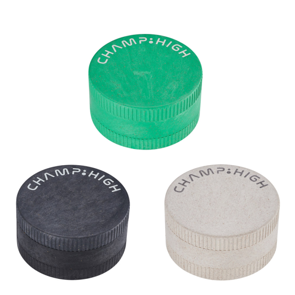 Grinder Biodegradable 80mm con polinizador. CHAMP High