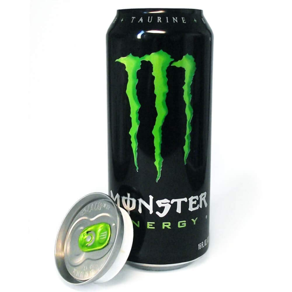 Lata ocultacion Monster Green